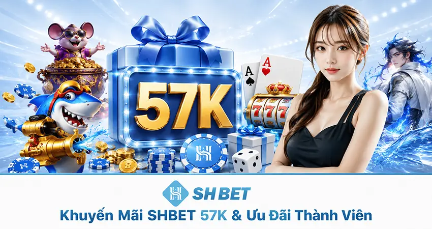 Khuyến Mãi SHBET 57K & Ưu Đãi Thành Viên